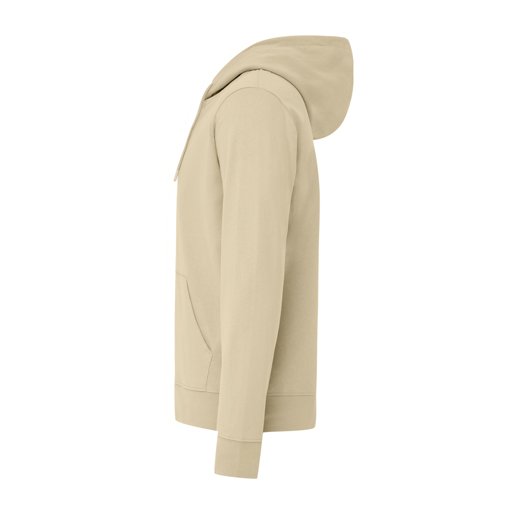 Sweat à capuche avec zip en coton recyclé IQONIQ Abisko