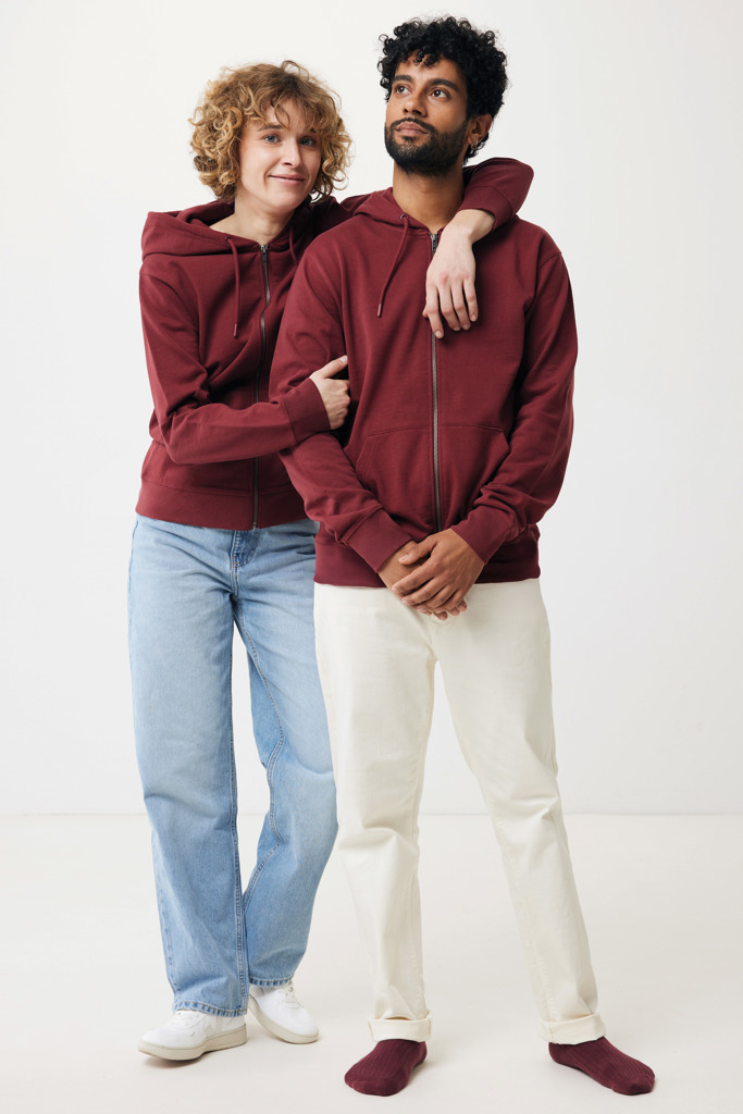 IQONIQ Abisko Sudadera Cremallera/Capucha Algodón Reciclado