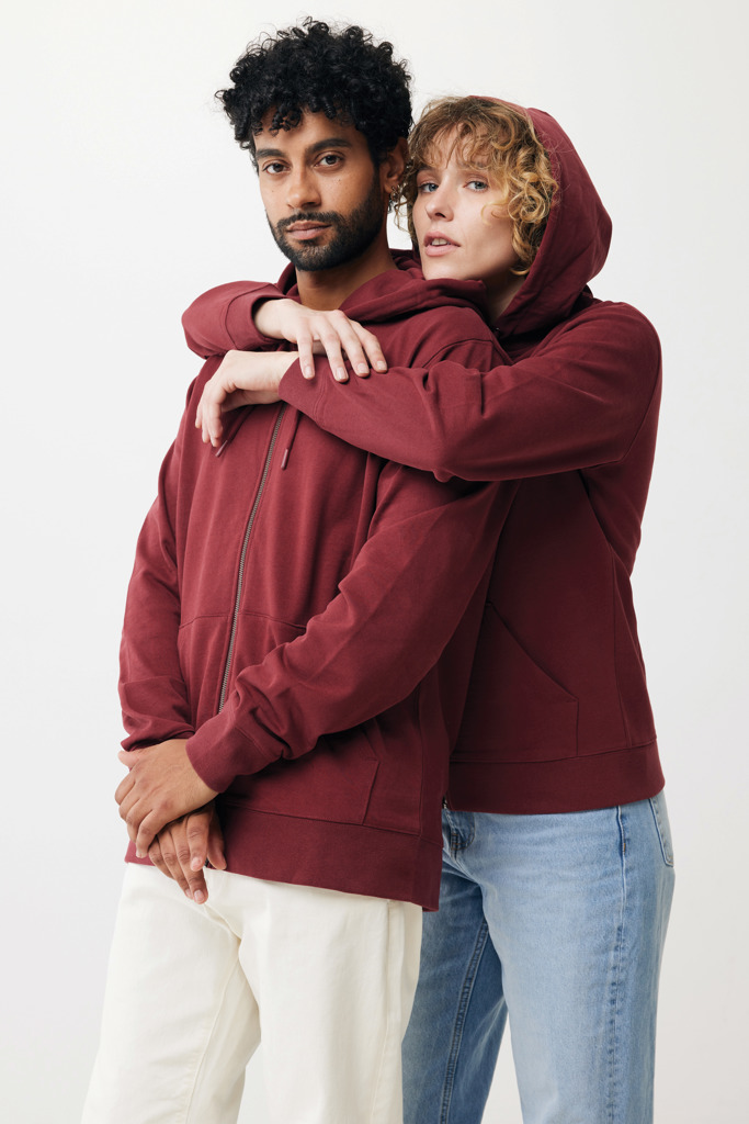 IQONIQ Abisko Sudadera Cremallera/Capucha Algodón Reciclado