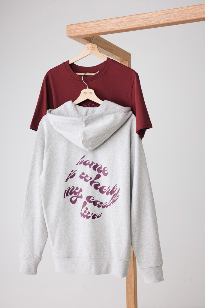 IQONIQ Abisko Sudadera Cremallera/Capucha Algodón Reciclado