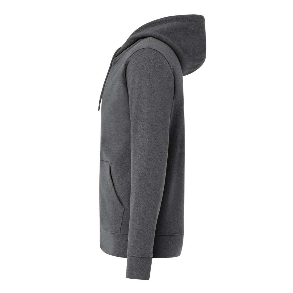 Sweat à capuche avec zip en coton recyclé IQONIQ Abisko