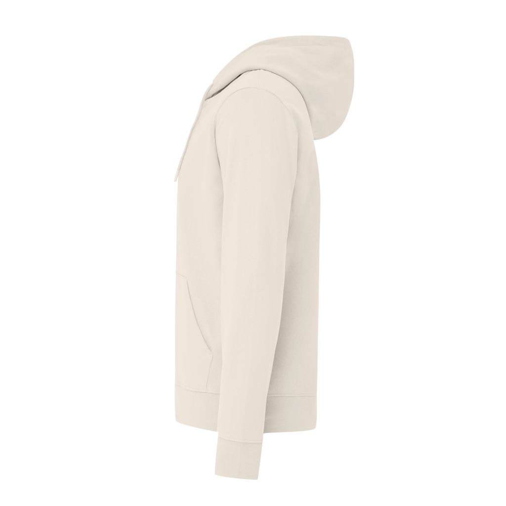 Sweat à capuche avec zip en coton recyclé IQONIQ Abisko
