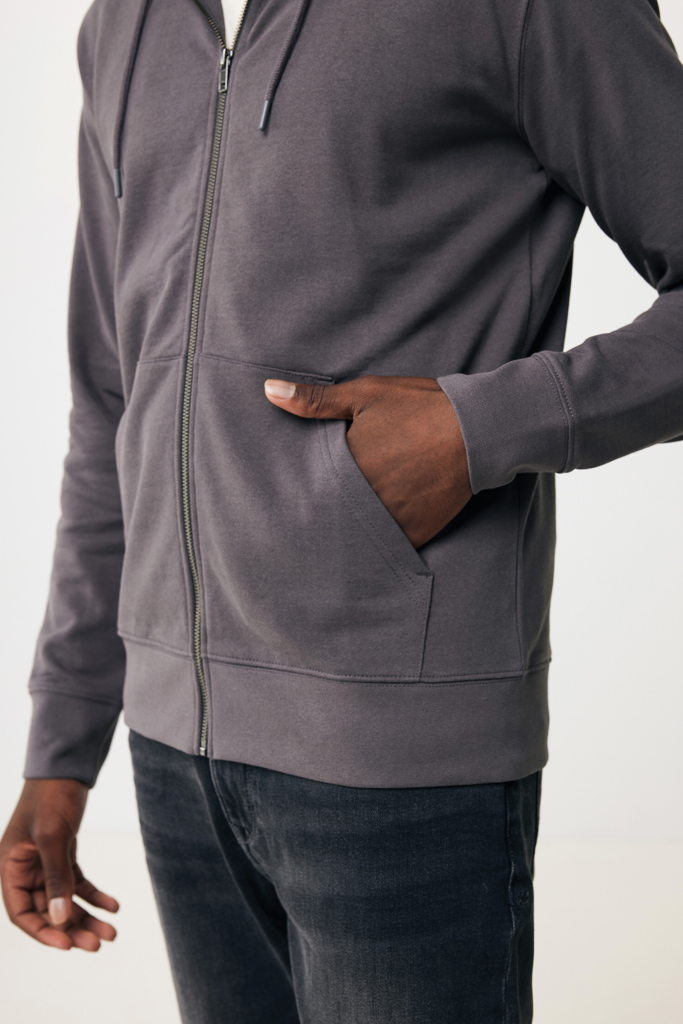 IQONIQ Abisko Sudadera Cremallera/Capucha Algodón Reciclado