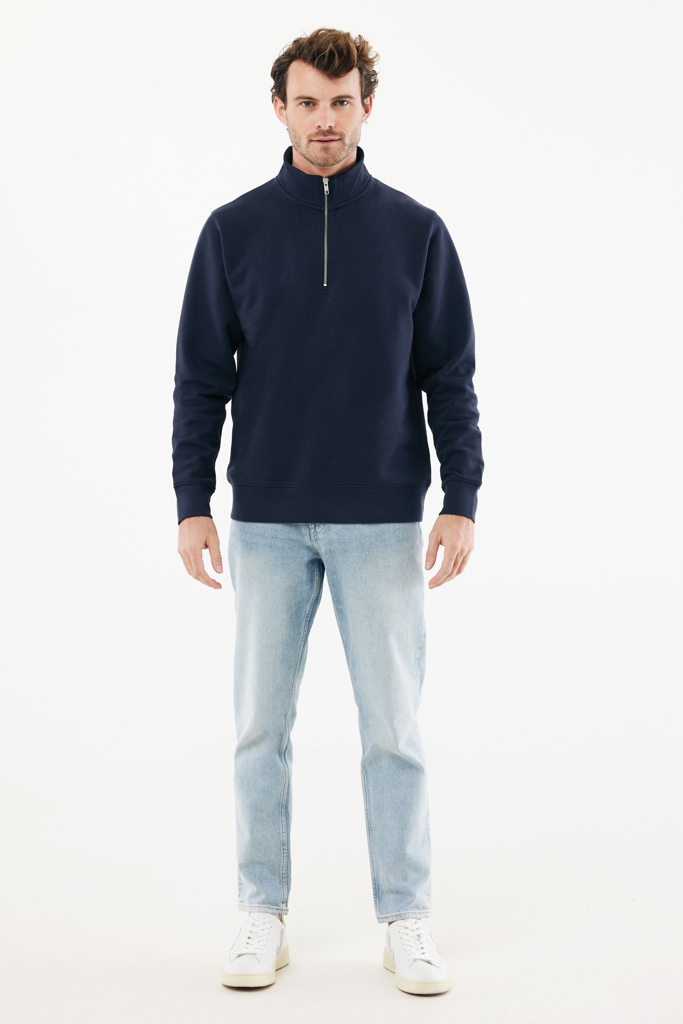 IQONIQ Elgon Sudadera Media Cremallera Algodón Reciclado