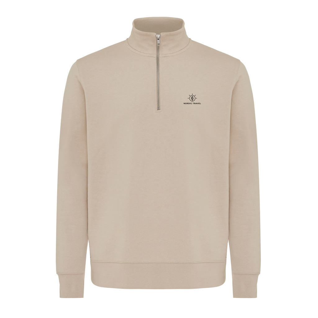 IQONIQ Elgon Sudadera Media Cremallera Algodón Reciclado