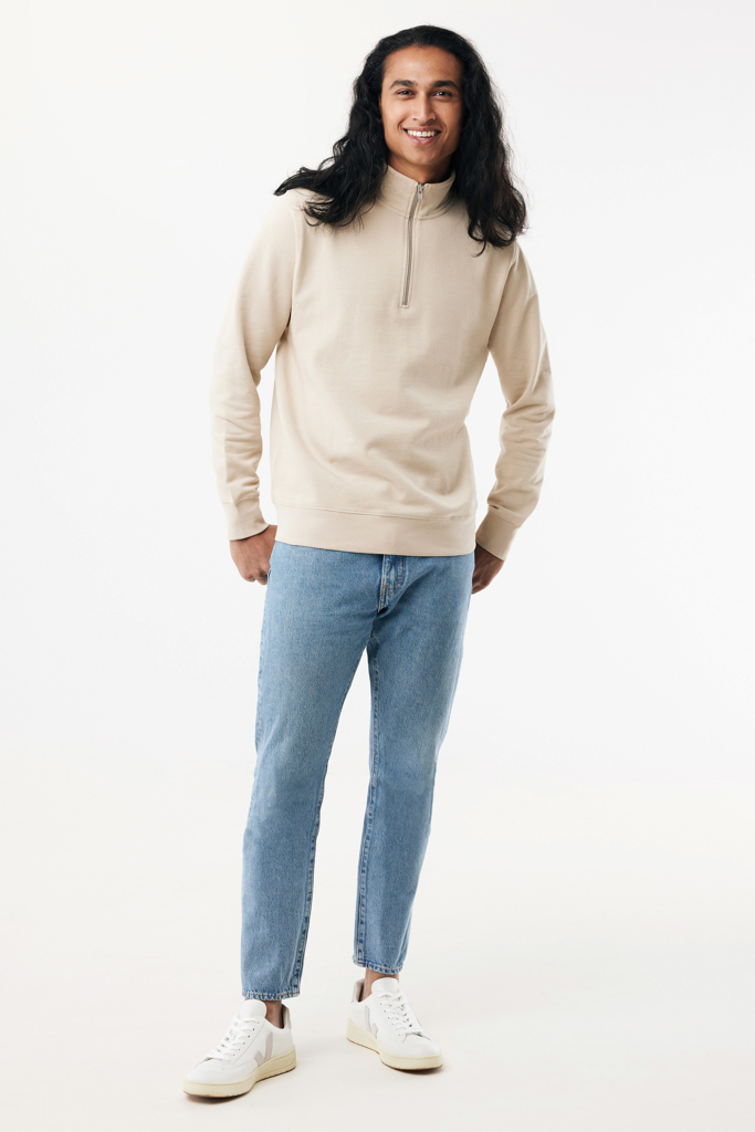 IQONIQ Elgon Sudadera Media Cremallera Algodón Reciclado