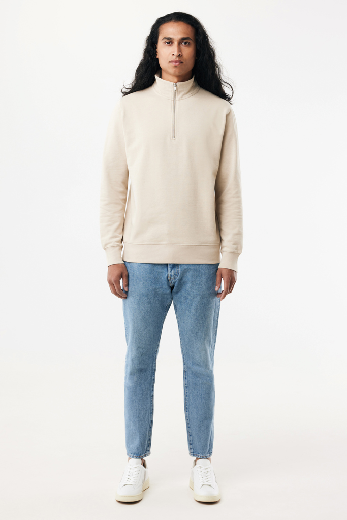 IQONIQ Elgon Sudadera Media Cremallera Algodón Reciclado