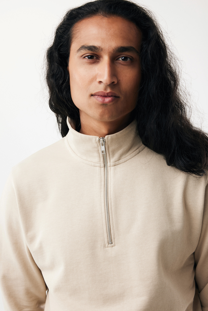 IQONIQ Elgon Sudadera Media Cremallera Algodón Reciclado