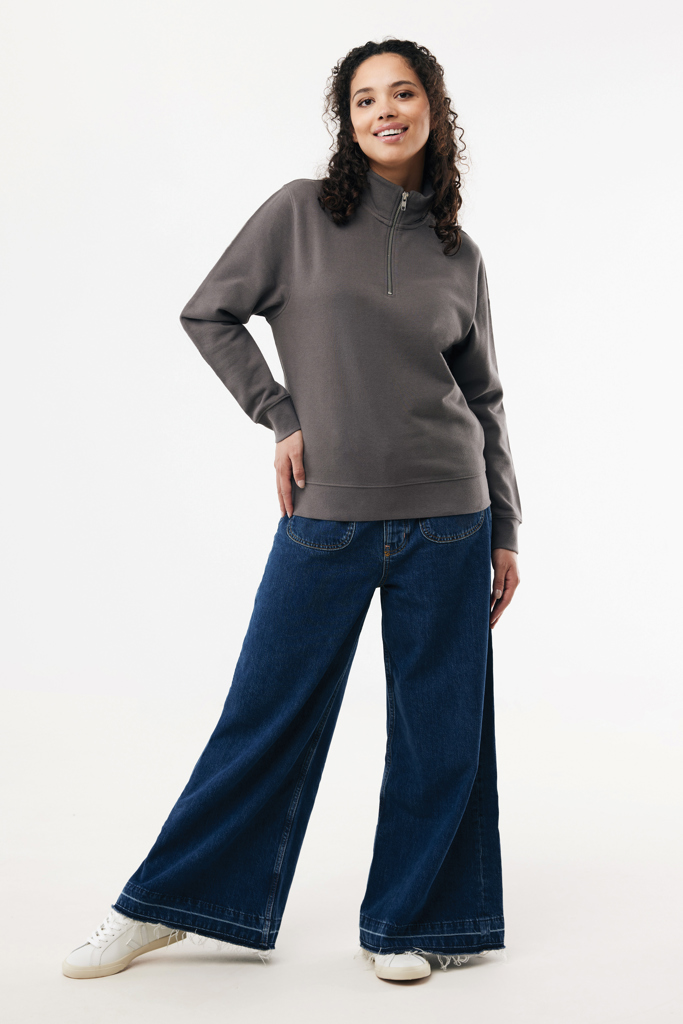 IQONIQ Elgon Sudadera Media Cremallera Algodón Reciclado