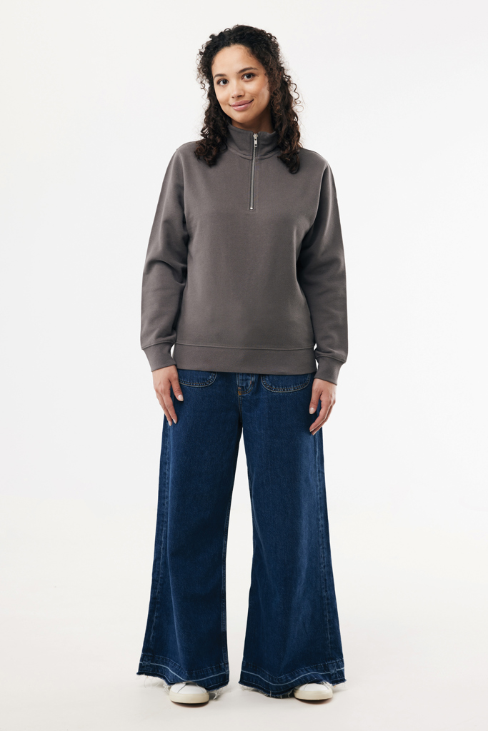 IQONIQ Elgon Sudadera Media Cremallera Algodón Reciclado