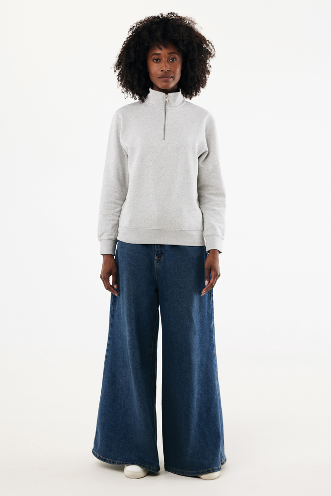 IQONIQ Elgon Sudadera Media Cremallera Algodón Reciclado