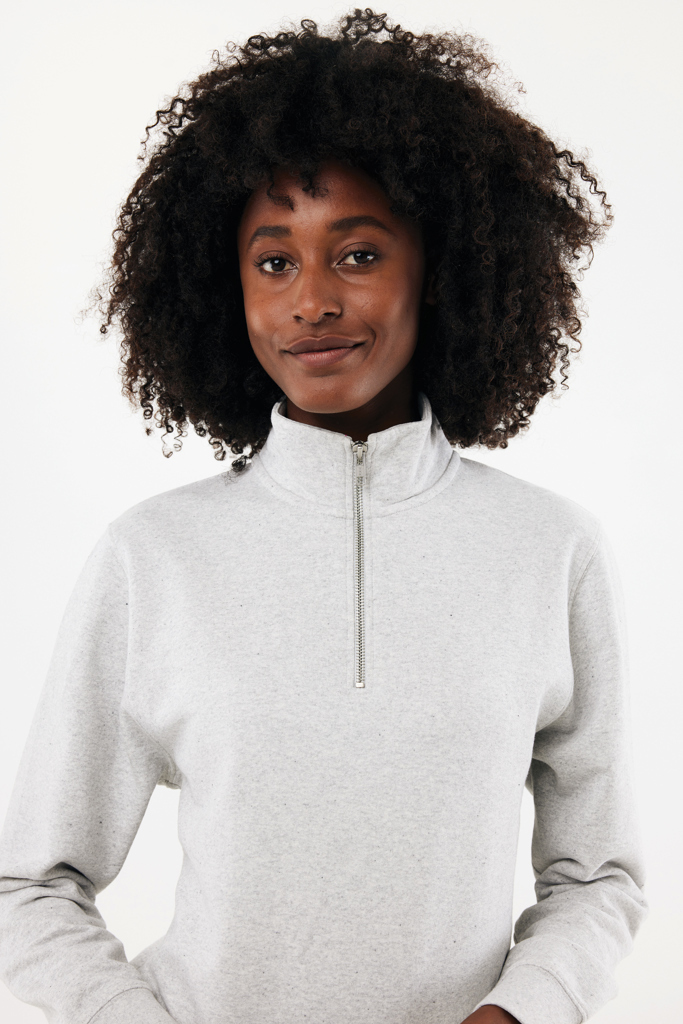 IQONIQ Elgon Sudadera Media Cremallera Algodón Reciclado