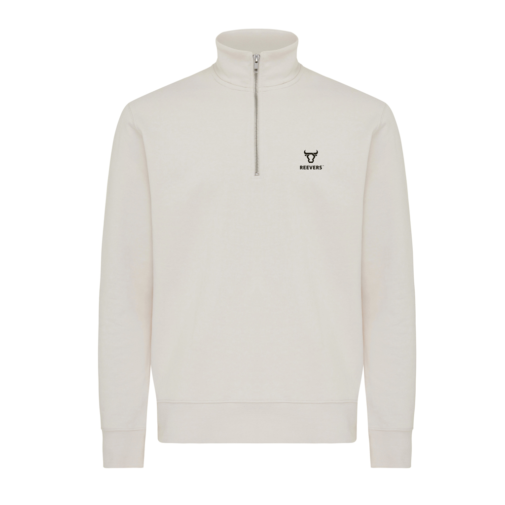 Picture of IQONIQ Elgon recycled cotton quarter zip sweater