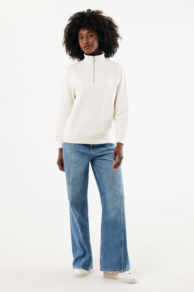Picture of IQONIQ Elgon recycled cotton quarter zip sweater
