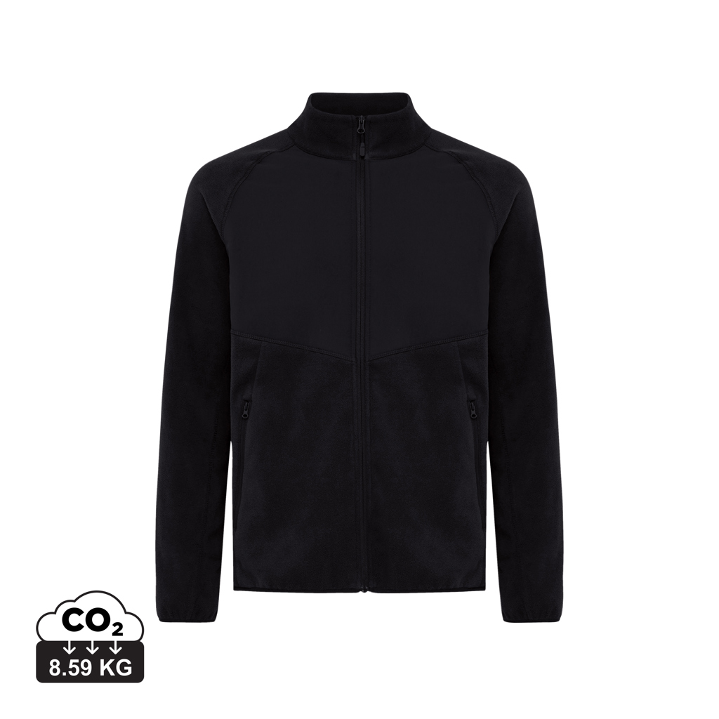 T9603.001.XS<br> IQONIQ Talung recycled polyester microfleece zip through