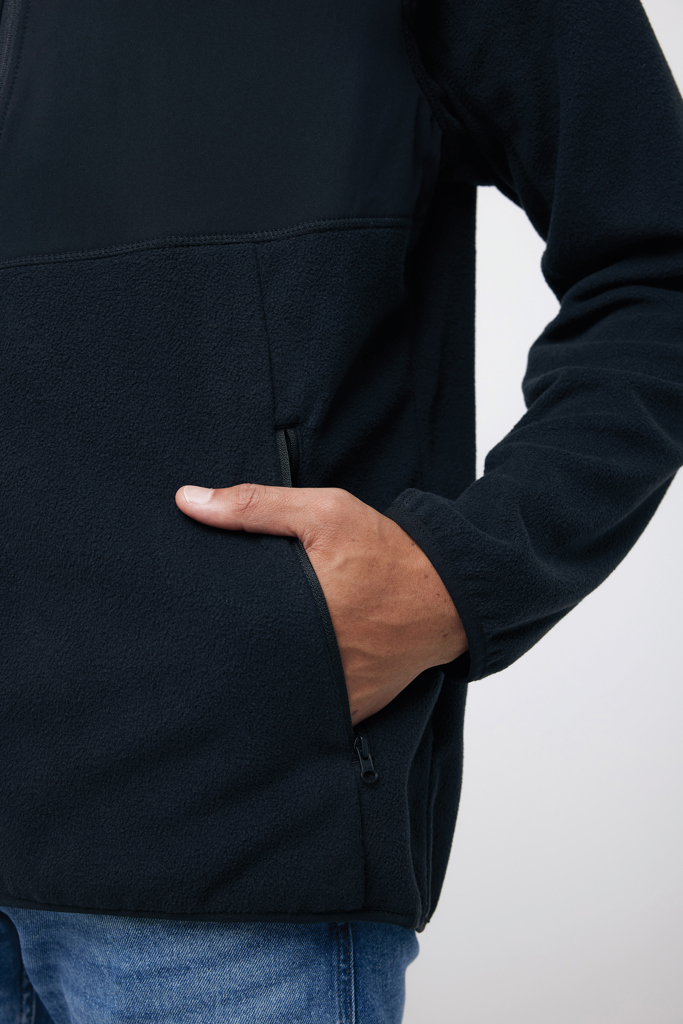 Polaire à zip en polyester recyclé IQONIQ Talung