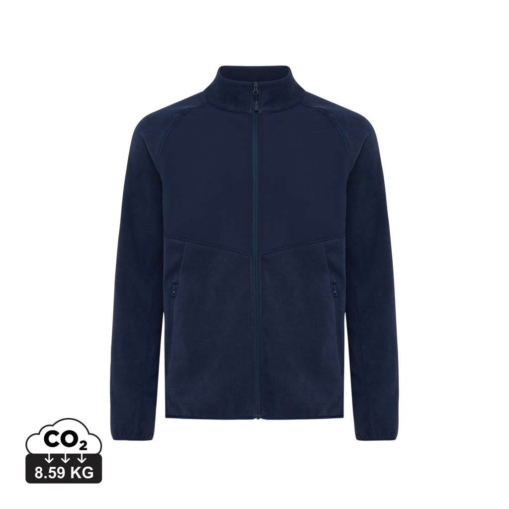T9603.002.XXXL<br> IQONIQ Talung recycled polyester microfleece zip through
