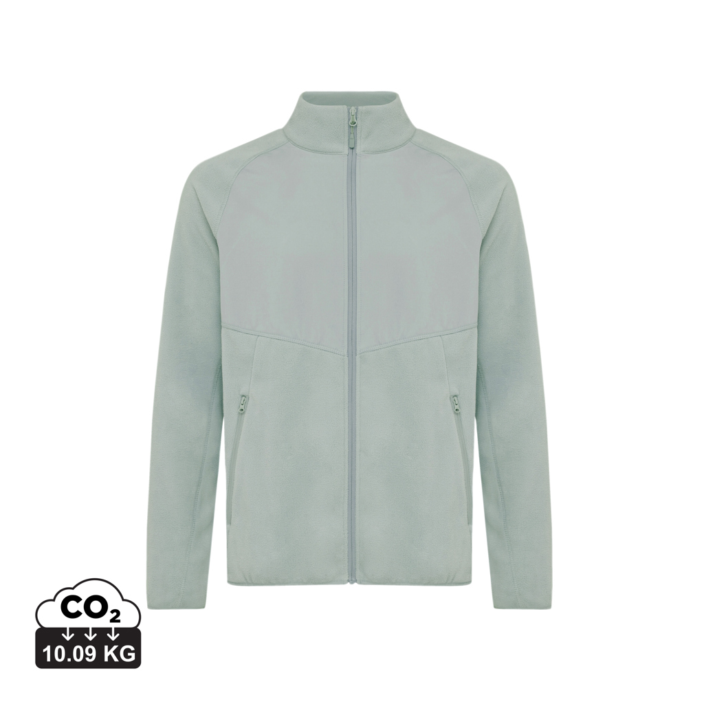 Polaire à zip en polyester recyclé IQONIQ Talung