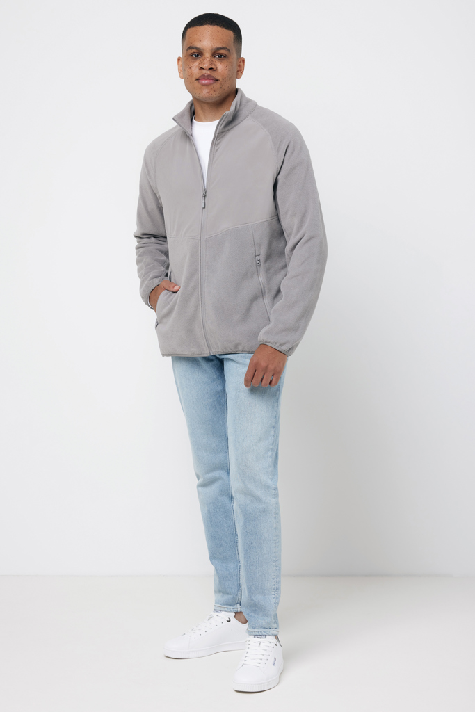 Polaire à zip en polyester recyclé IQONIQ Talung
