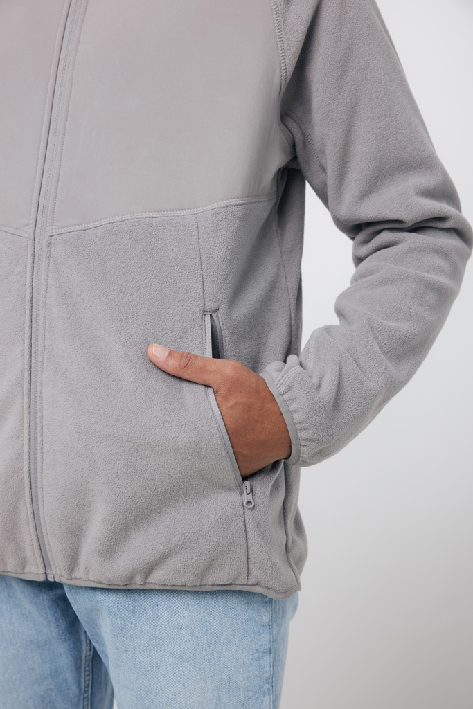 Polaire à zip en polyester recyclé IQONIQ Talung