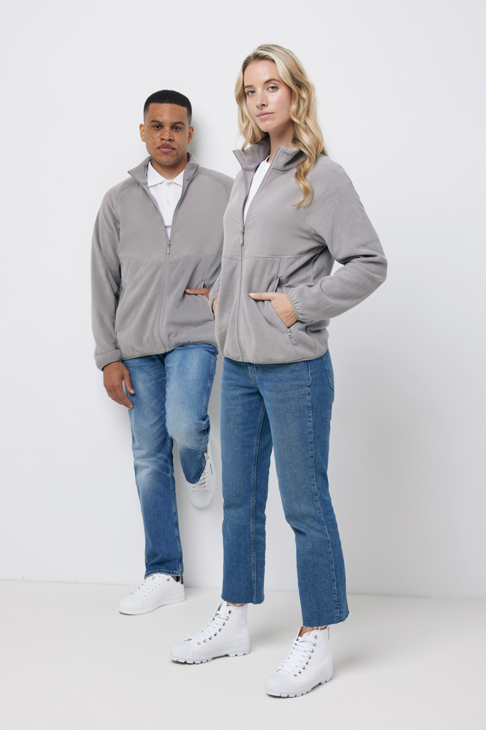 Polaire à zip en polyester recyclé IQONIQ Talung