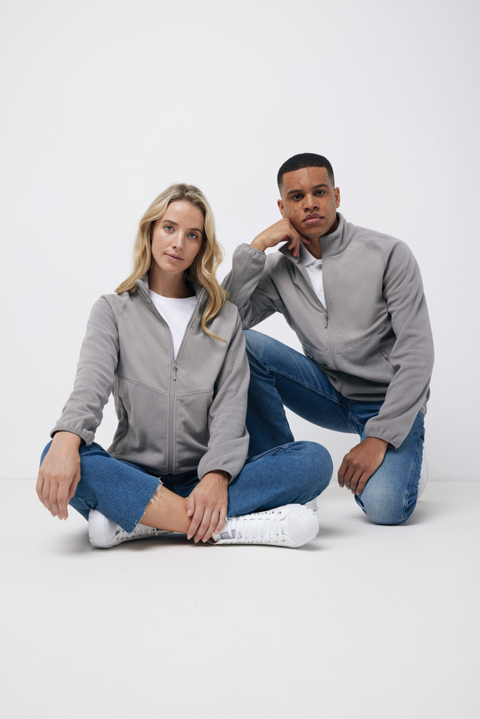 Polaire à zip en polyester recyclé IQONIQ Talung