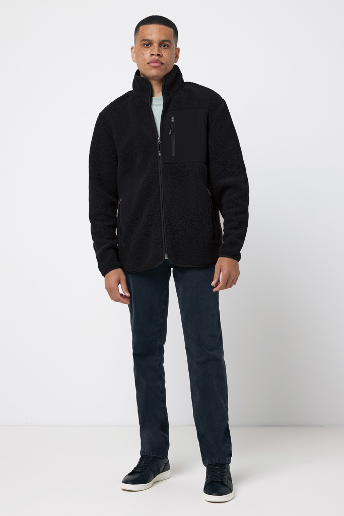 Picture of Iqoniq Diran recycled polyester pile fleece jacket