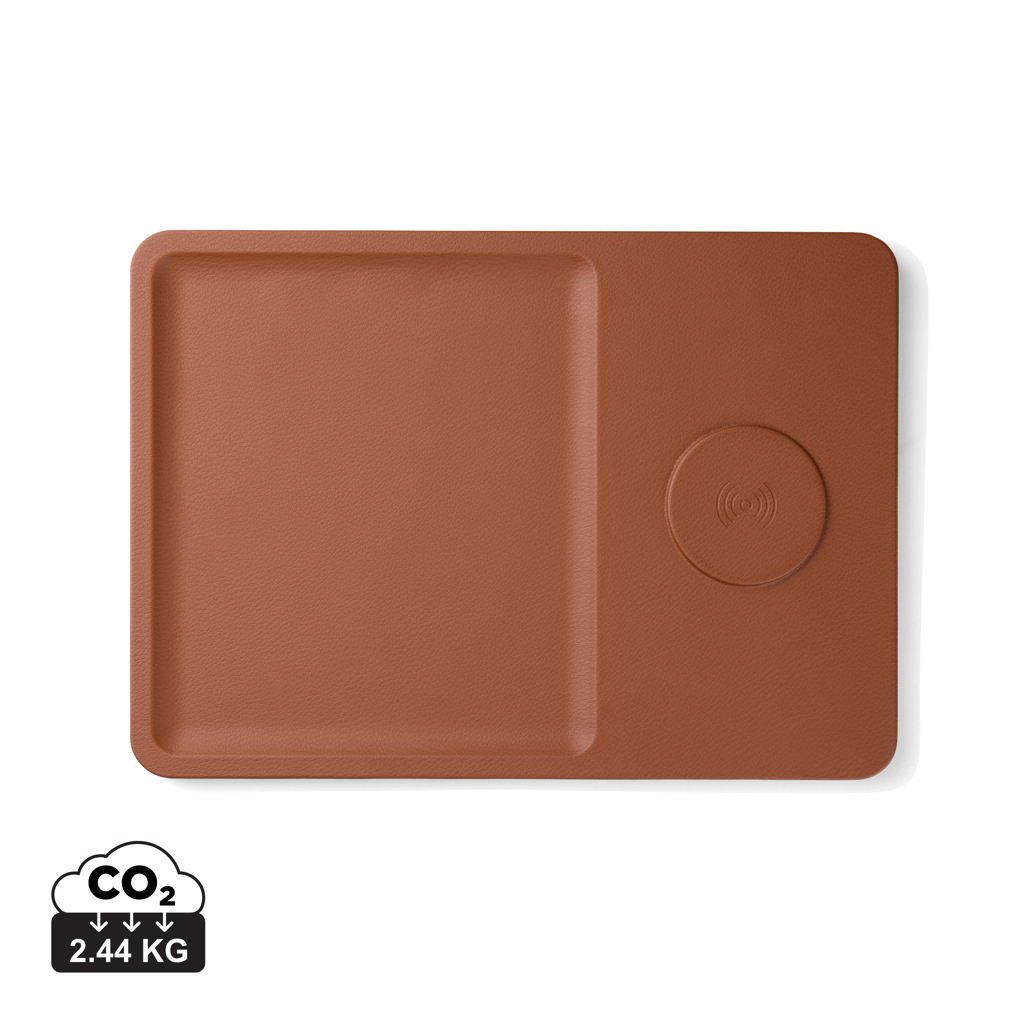 marron Cargador y bandeja de accesorios VINGA Timo RCS