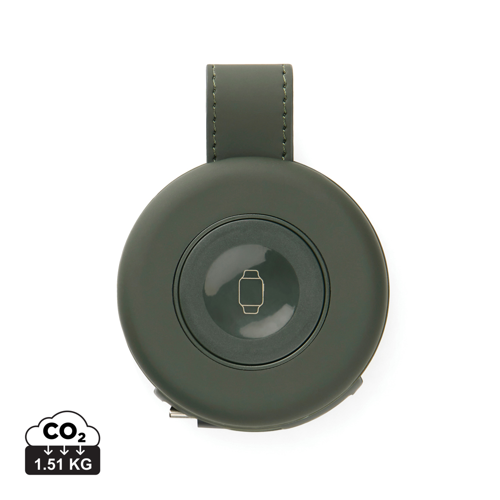 verde Cargador inalámbrico 2 en 1 VINGA Baltimore RCS 15W