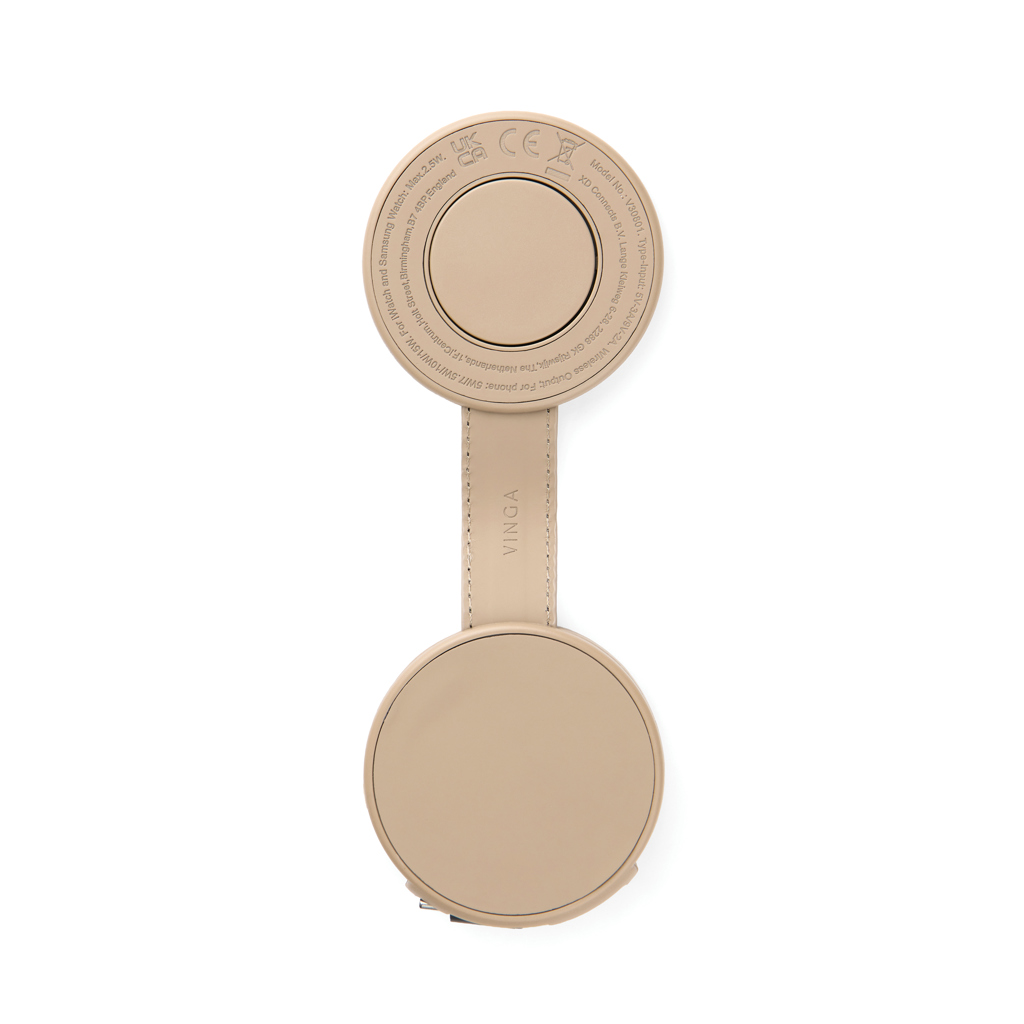 Cargador inalámbrico 2 en 1 VINGA Baltimore RCS 15W