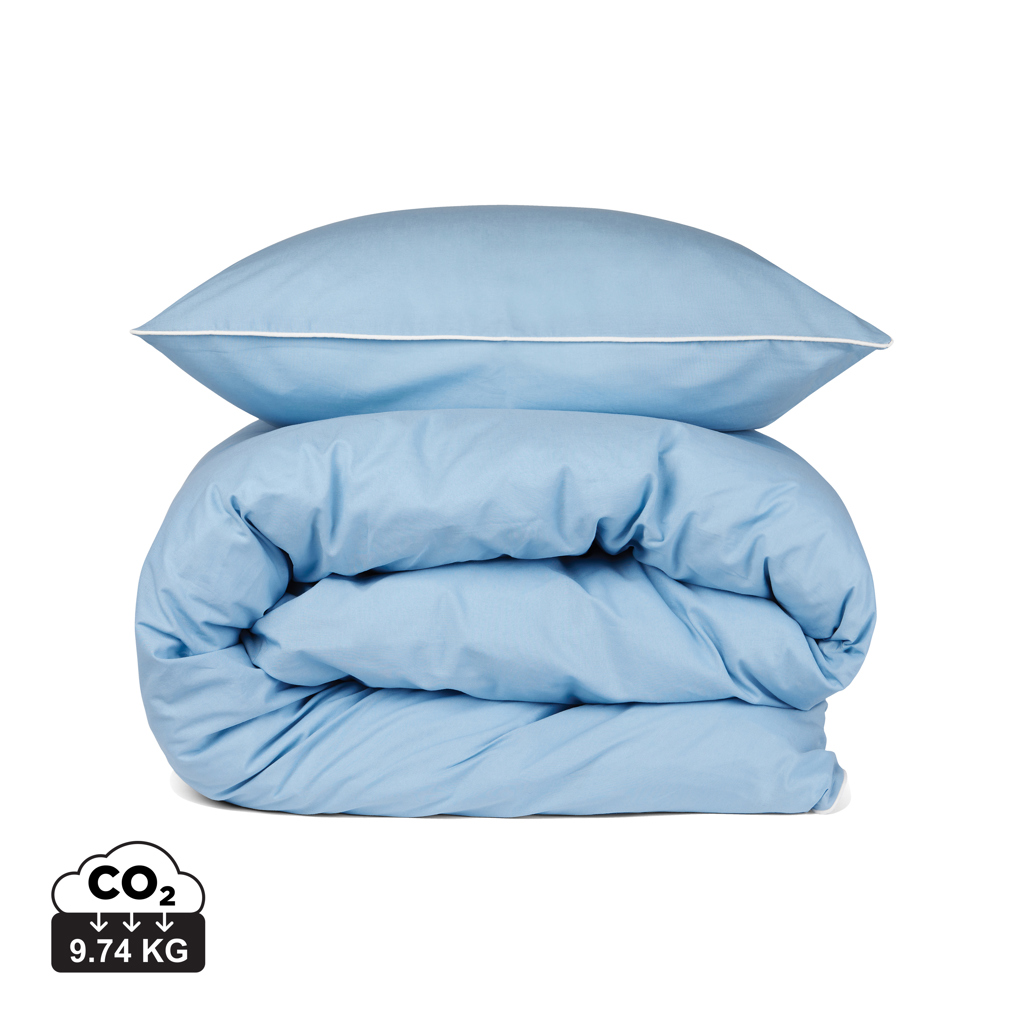 azul Juego ropa 4 pcs de cama VINGA Marston OCS algodón orgánico