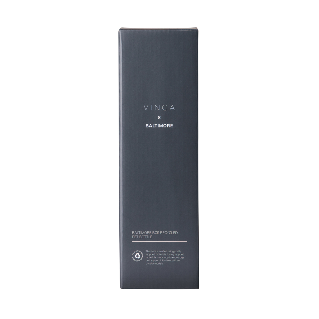 Botella ac. inox. reciclado VINGA RCS Baltimore 600 ml
