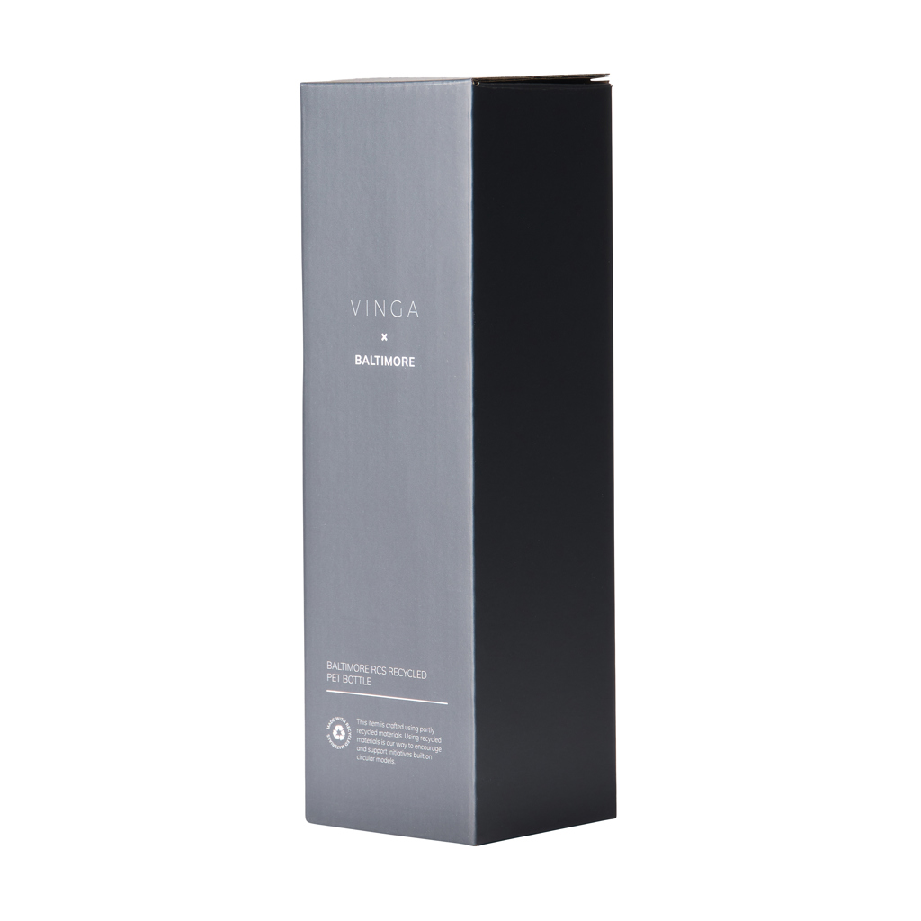 Botella ac. inox. reciclado VINGA RCS Baltimore 600 ml