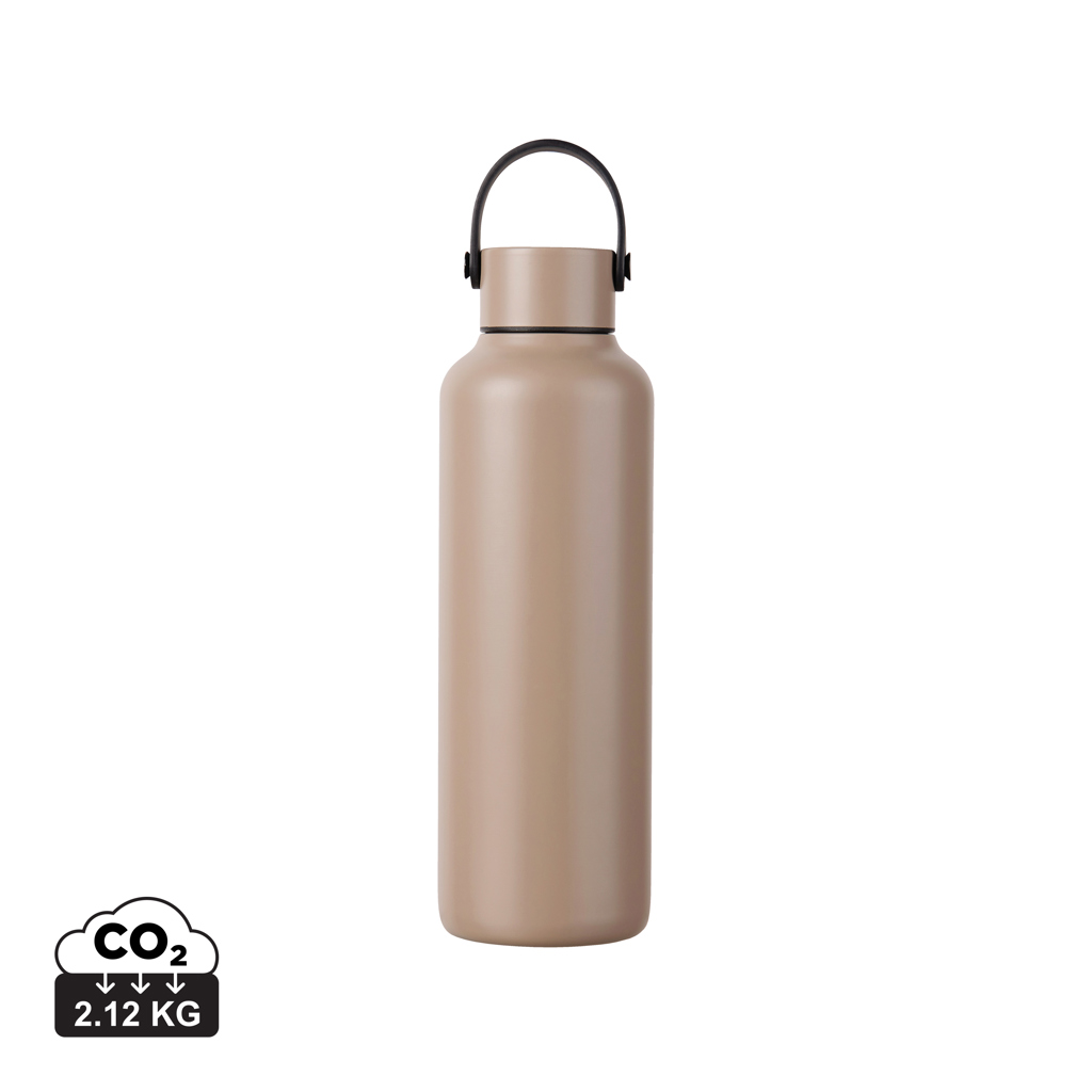 greige Botella ac. inox. reciclado VINGA RCS Baltimore 600 ml