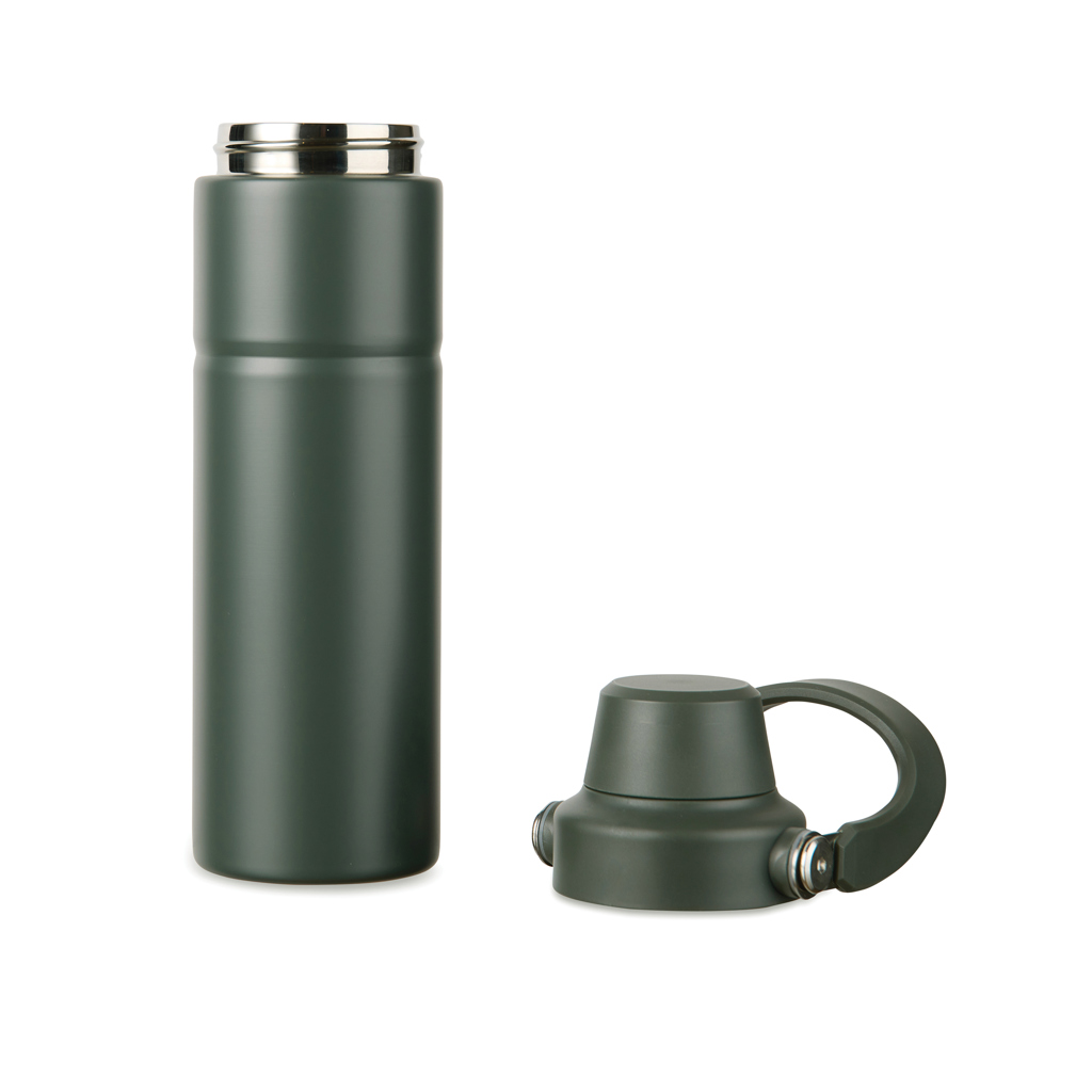 Botella VINGA Baltimore acero inoxidable RCS reciclada 600ml