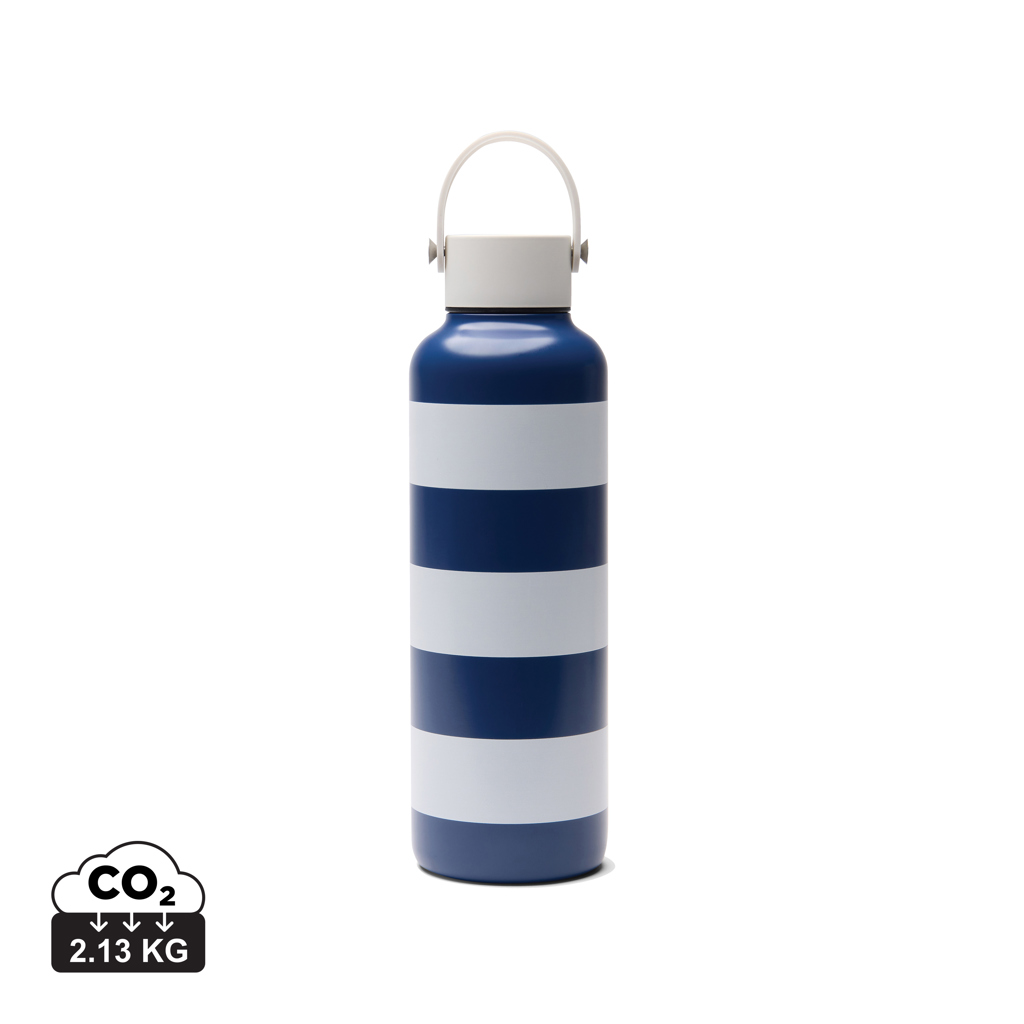 azul marino, blanco Botella VINGA Lagoa RCS SS 600 ml