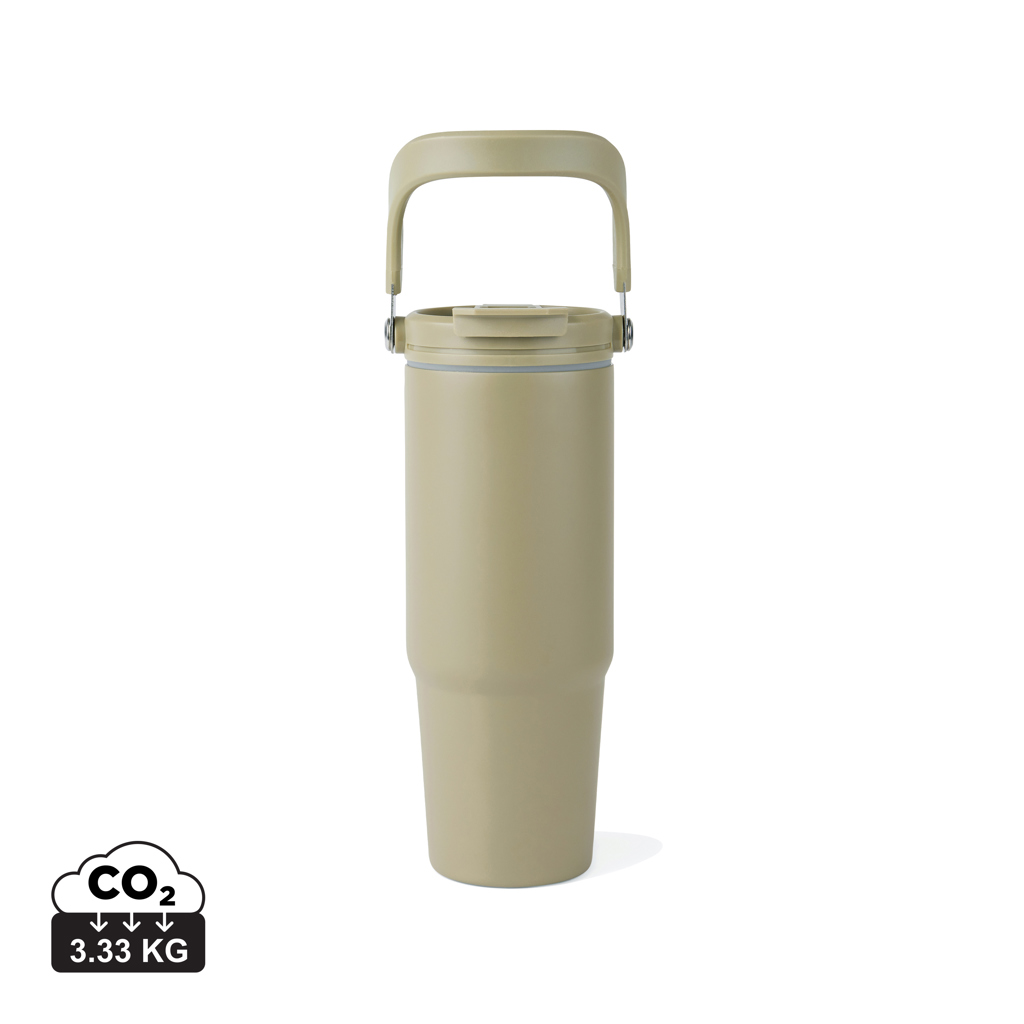verde, verde VINGA Eos trek RCS reciclado SS 880 ml