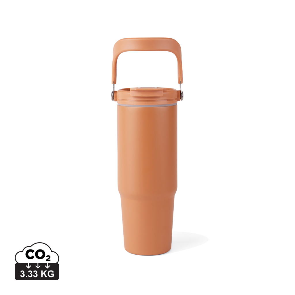 naranja, naranja VINGA Eos trek RCS reciclado SS 880 ml