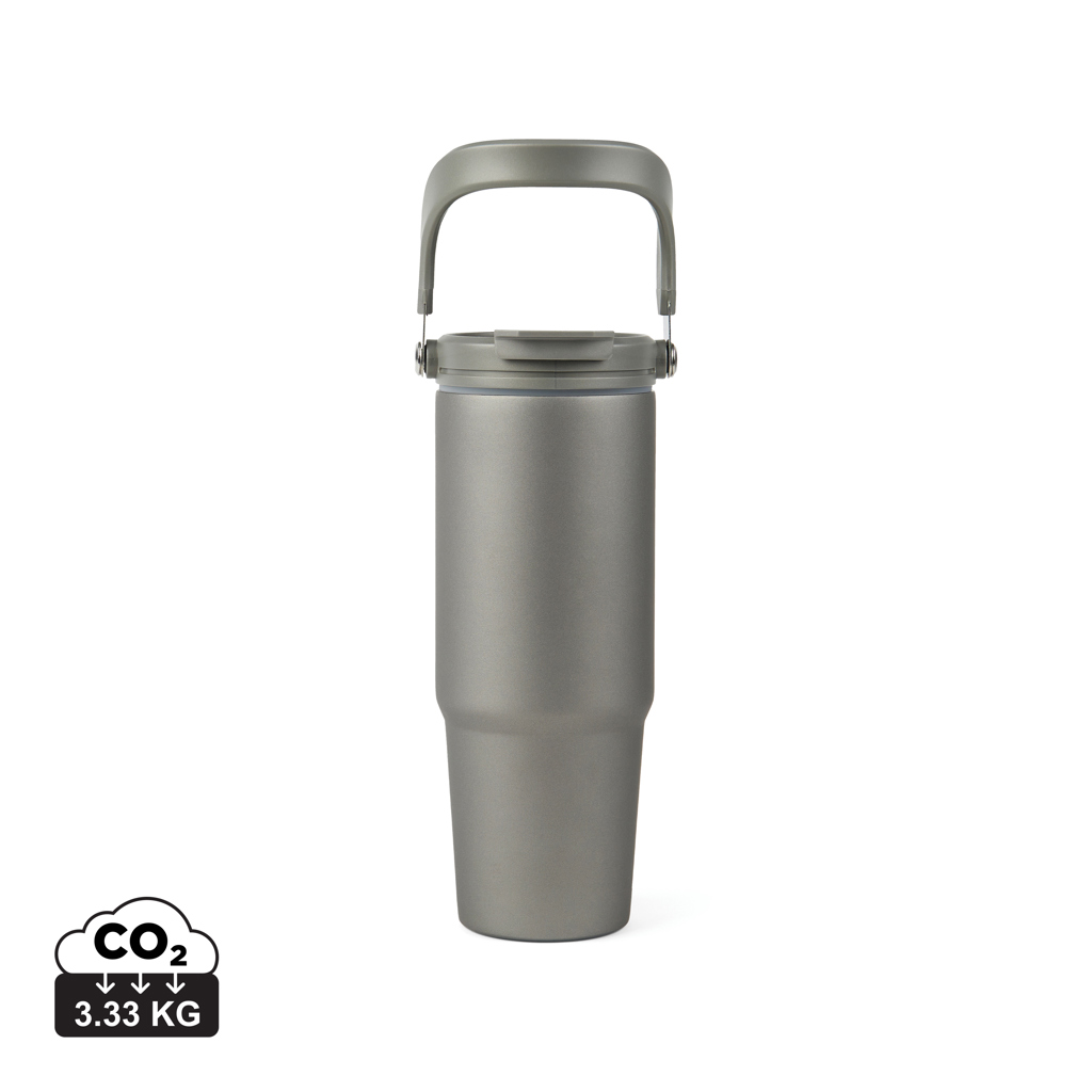 gris, gris VINGA Eos trek RCS reciclado SS 880 ml