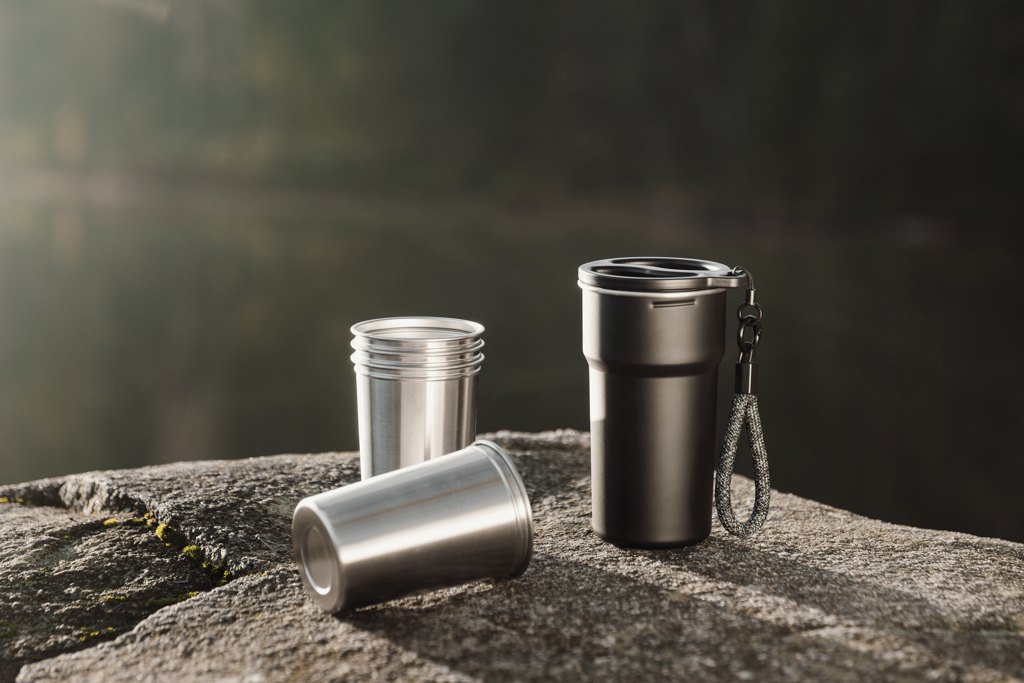 Picture of VINGA Parks RCS SS cup, 4 pcs, 250 ML