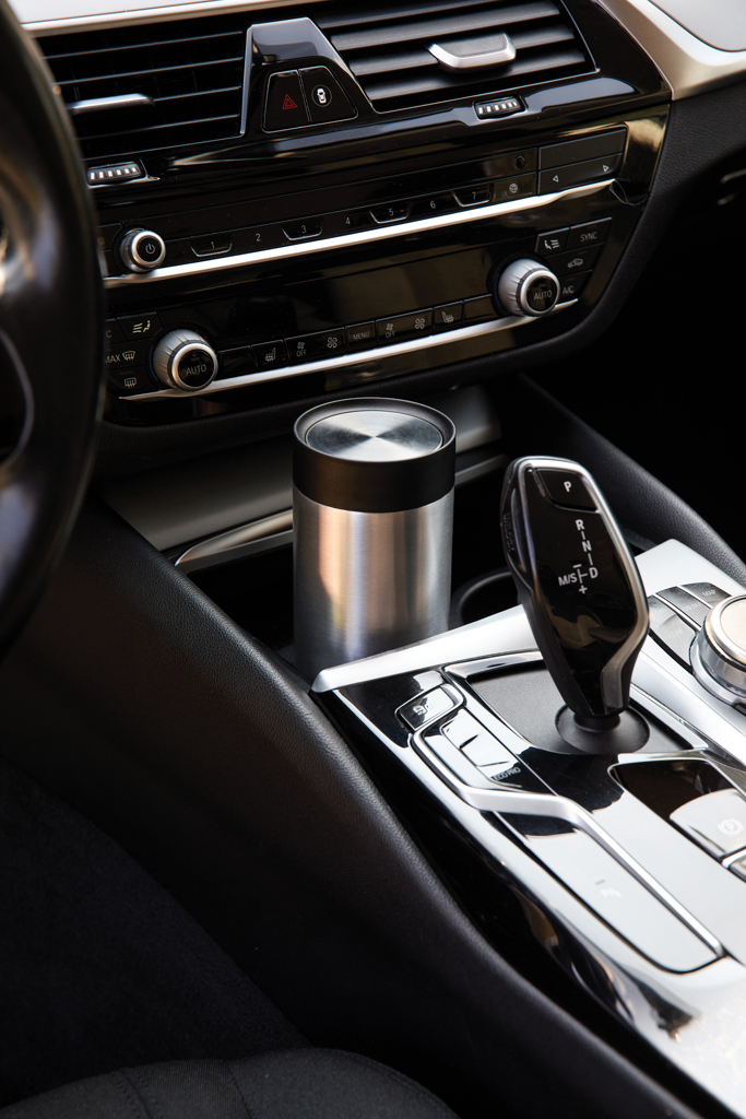 Taza push VINGA Erie RCS SS reciclada 350 ml