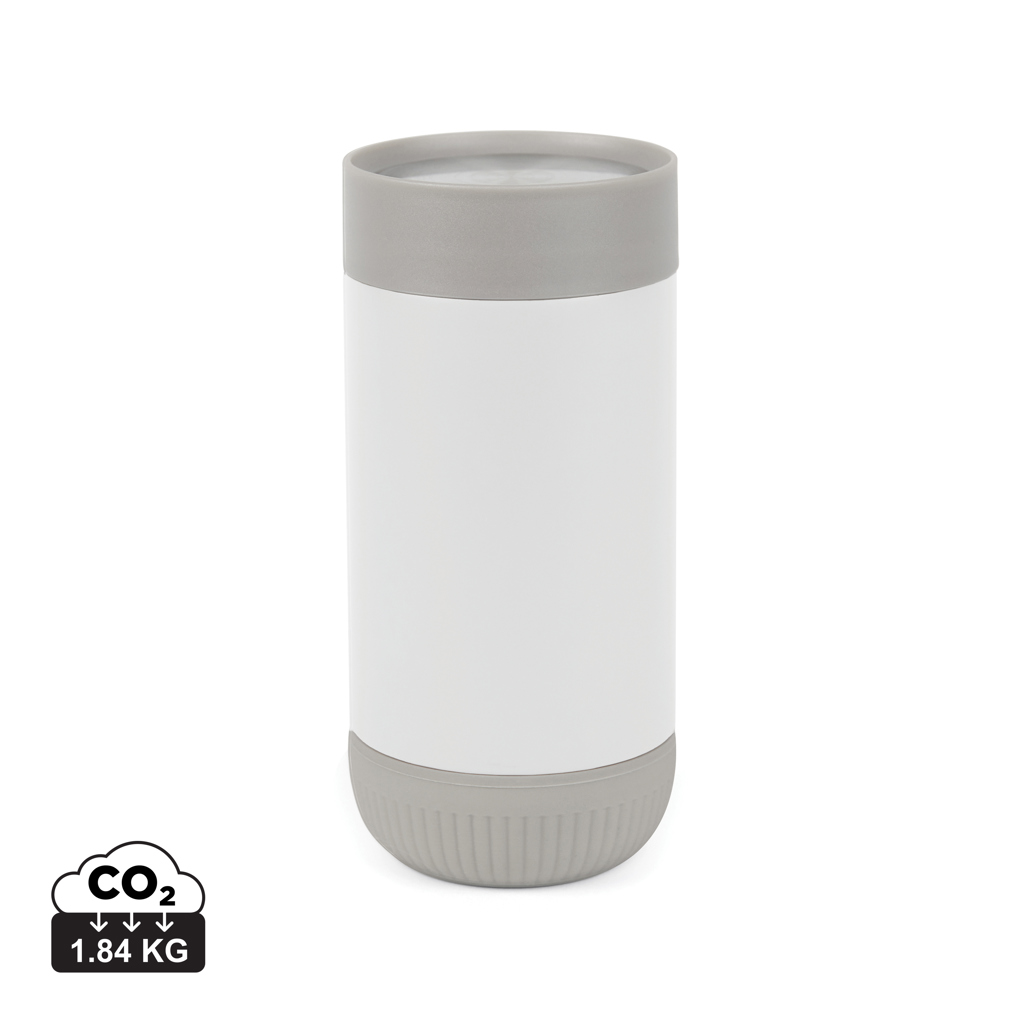 blanco, gris Taza push VINGA Erie RCS SS reciclada 350 ml