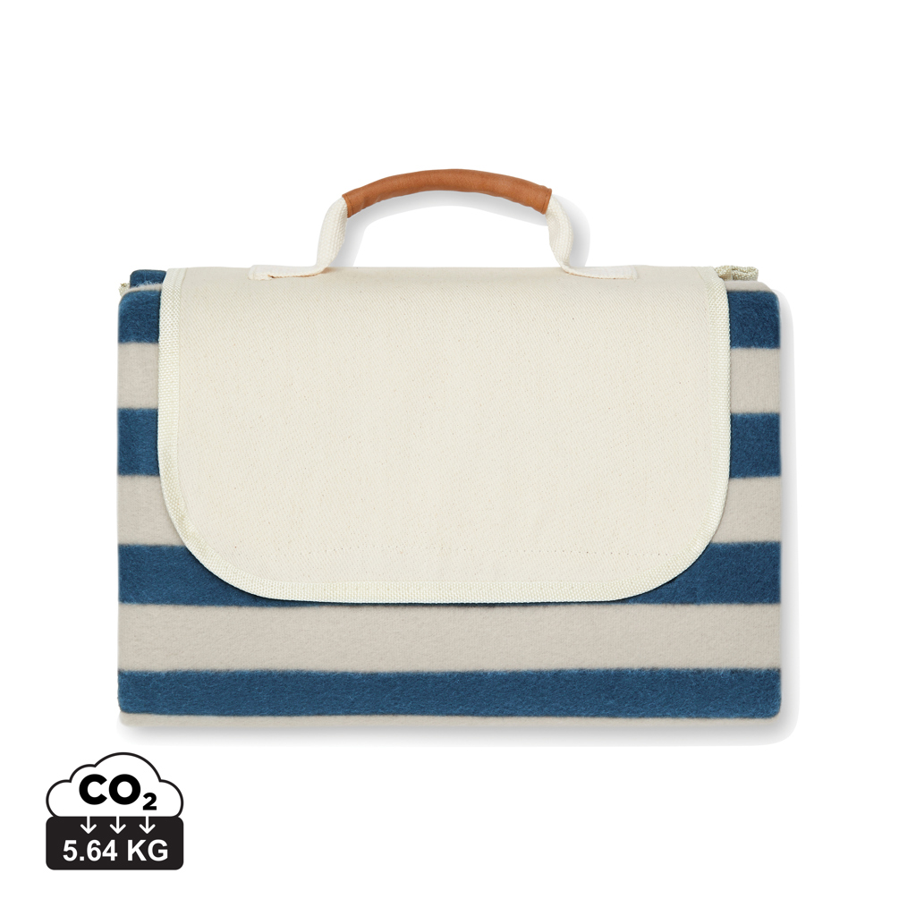 Manta picnic mediana VINGA Alba GRS RPET