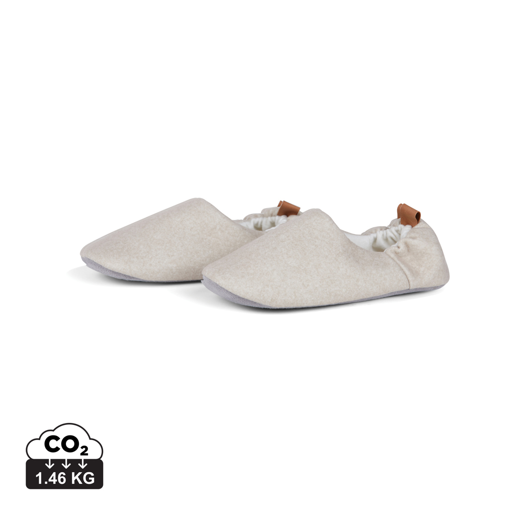 beige, feather grey Pantuflas VINGA Moulton RCS recicladas L/XL