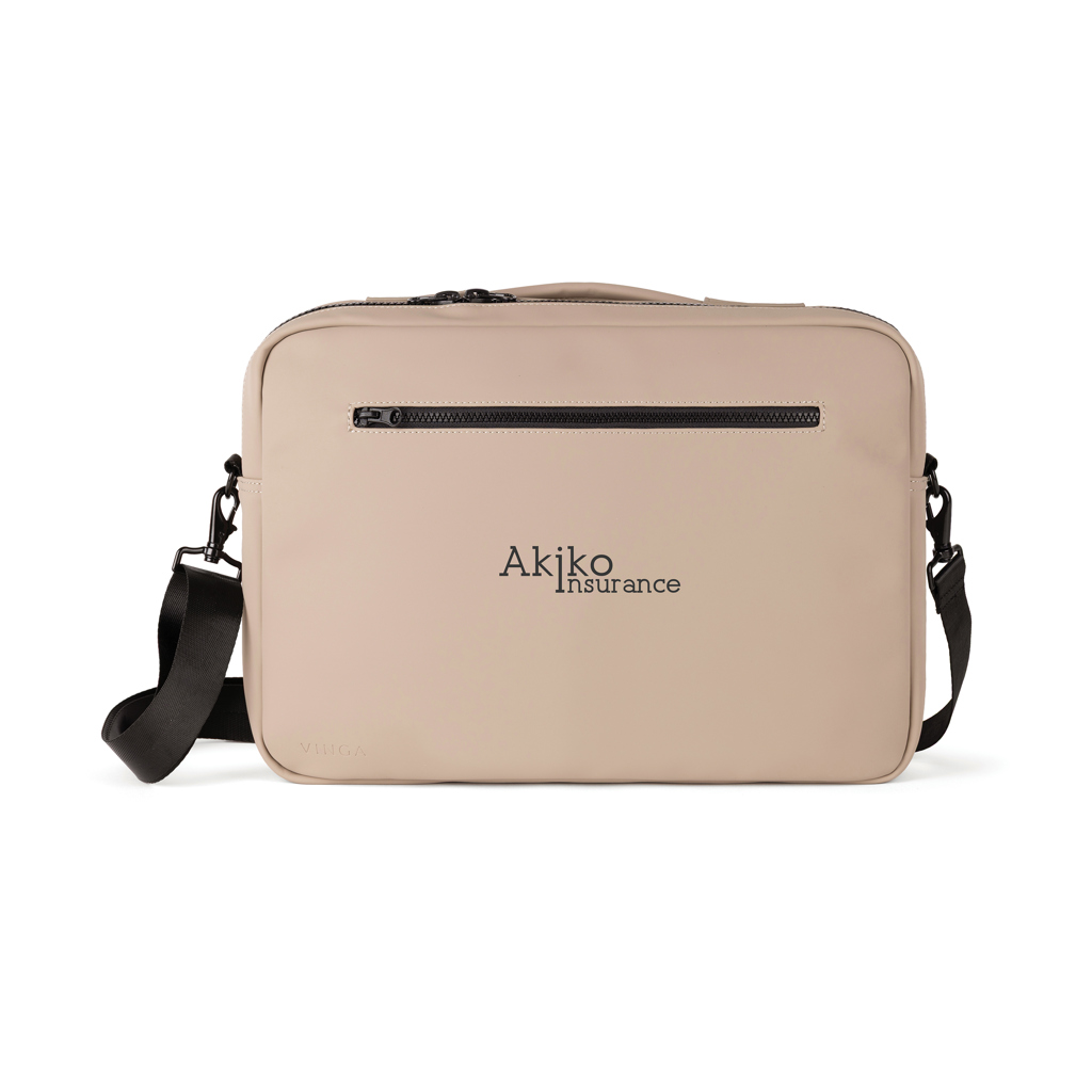 greige Mochila convertible VINGA Baltimore RCS