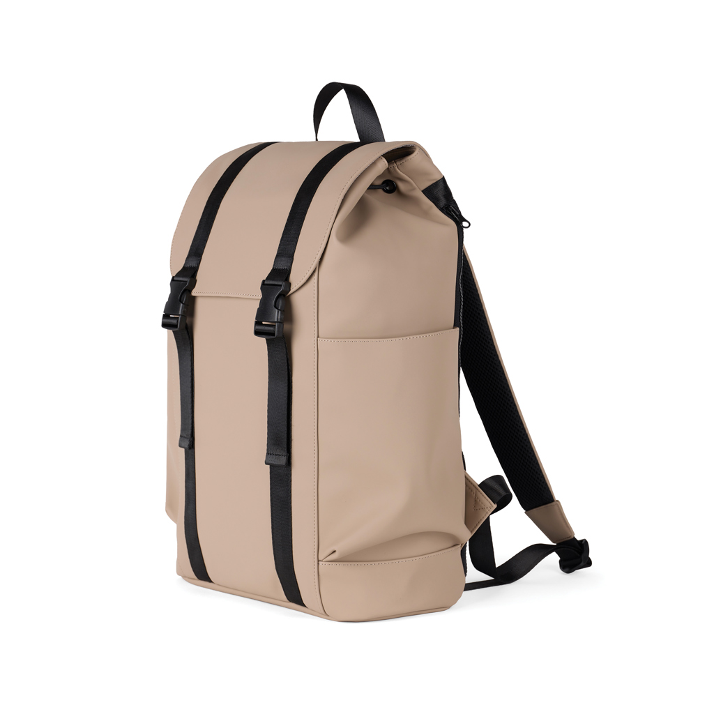 greige Mochila VINGA Baltimore RCS 2.0