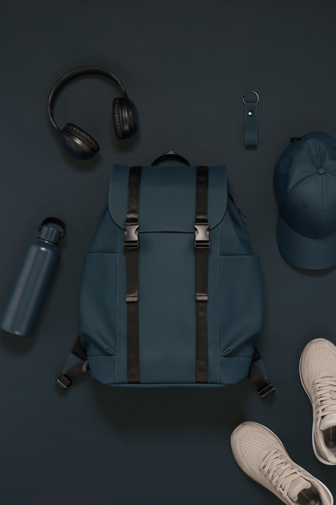 azul marino Mochila VINGA Baltimore RCS 2.0