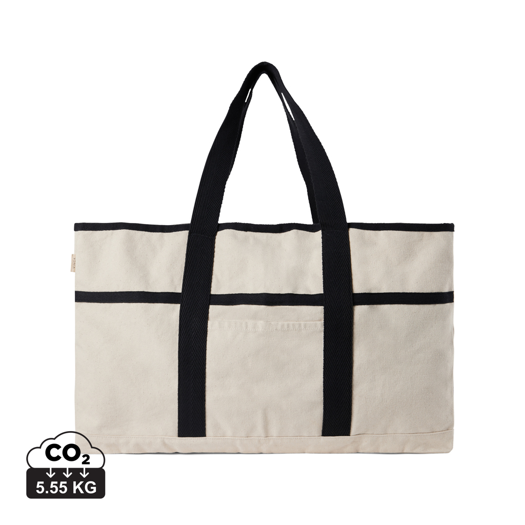 Bolsa playa VINGA Volonne AWARE™ lona reciclada