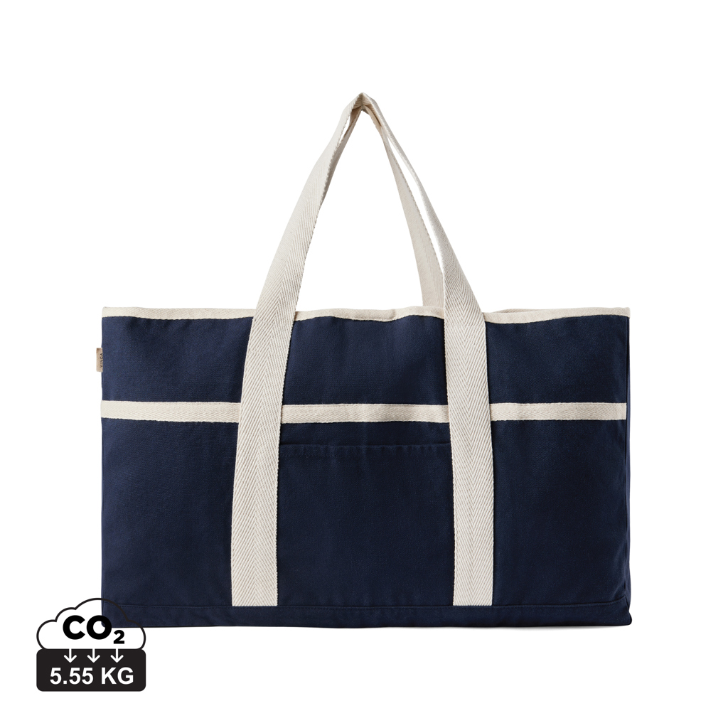 azul, blanquecino Bolsa playa VINGA Volonne AWARE™ lona reciclada
