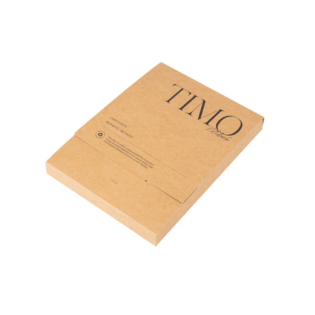 Cuaderno VINGA Timo RCS poliéster reciclado